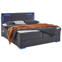 Xora BOXSPRINGOVÁ POSTEĽ, 180/200 cm, antracitová