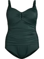 Swim by Zizzi Jednodijelni kupaći kostim 'Stilde'  tamno zelena
