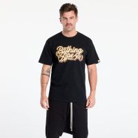 T-shirt A BATHING APE Bathing Ape Script Logo Tee UNISEX Black/ Brown M