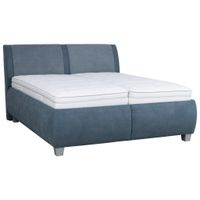 Beldomo - Sleep ČALÚNENÁ POSTEĽ, 180/200 cm, modrosivá