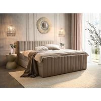Boxxx AMERICKÁ POSTEĽ, 140/200 cm, sivohnedá