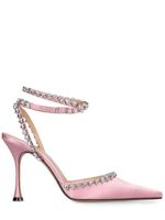 100mm Audrey Satin Pumps
