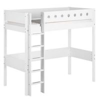 Flexa VYVÝŠENÁ POSTEĽ 90/200 cm, biela