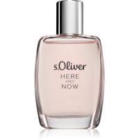 s.Oliver Here and Now Women Eau de Toilette für Damen 30 ml