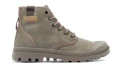Palladium Pampa Hi Coated Dusky Green - Pánske - Tenisky Palladium - Zelené - 74375-377-M - Veľkosť: 37