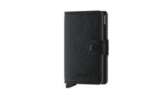 Secrid Miniwallet Tan Black-Black Unisex - Peňaženka Secrid - Čierna - MVg-Black-Black-One-size - Size: One size
