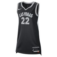 Nike Dri-FIT WNBA A'ja Wilson Las Vegas Aces 2023 Victory Jersey - Dámske - Dres Nike - Čierne - HF0996-010 - Veľkosť: S