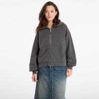 Μπουφάν Carhartt WIP W' Hooded Benton Jacket Graphite Garment Dyed M