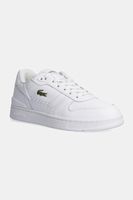 Lacoste sneakers din piele T-Clip Set culoarea alb, 48SMA0031