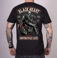 ulična majica muško - COFFIN - BLACK HEART - 17106 XXL