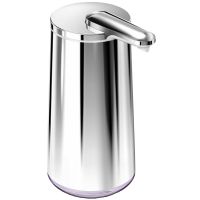 Simplehuman 295 ml - silver - leštěná nerez ocel - Bezdotykový dávkovač mýdla