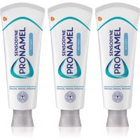 Sensodyne Pronamel Whitening bleichende Zahnpasta für empfindliche Zähne 3x75 ml