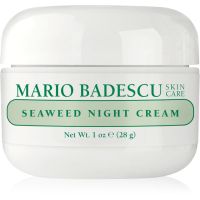 Mario Badescu Seaweed Night Cream Feuchtigkeitsspendende Nachtcreme mit Mineralien 28 g