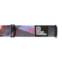 HORSEFEATHERS Popruh na okuliare - glitch BLACK