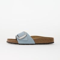 Sneakers Birkenstock Madrid Big Buckle Nubuck Leather Women Baby Blue EUR 39