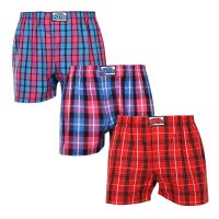 3PACK pánské trenky Styx klasická guma vícebarevné (3A093134) XL