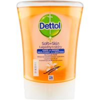 Dettol Soft on Skin Kids No-Touch Refill пълнител за безконтактен дозатор за сапун Honey & Vanilla 250 мл.