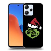 Silikónový čierny obal pre Xiaomi Redmi 12 4G - Grinch 2