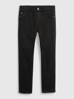 GAP Black Boys' Slim Soft Wearr Jeans with Washwell