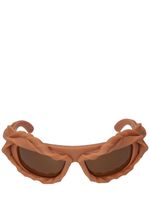 3d Twisted Frame Sunglasses