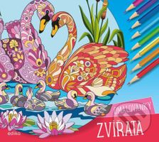 Zvířata: omalovánky - Andrea Brázdová - kniha z kategorie Omalovánky