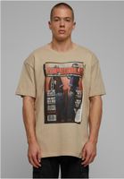 Men's T-shirt oversize Upscale Magazine sand