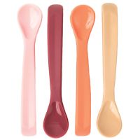 Tiny Twinkle Silicone Baby Spoons kiskanál Girl 4 db