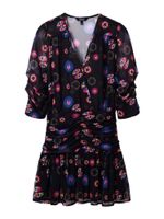 Desigual Haljina 'MOONI-LACROIX'  plava / roza / crvena / crna