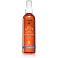 Apivita Bee Sun Safe Satin Touch Oil SPF30 олио за загар SPF 30 200 мл.