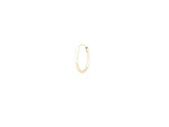 Olivie Stříbrný 14mm KROUŽEK GOLD 1 ks 8786