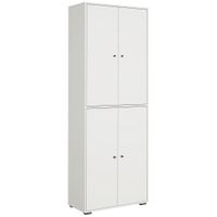 P & B SKRINKA NA TOPÁNKY, biela, 70/190/33 cm