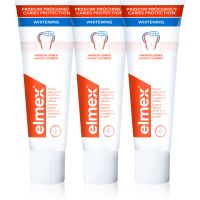 Elmex Caries Protection Whitening zobna pasta za beljenje zob s fluoridom 3x75 ml