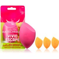 Real Techniques Vivid Escape Complexion Perfection Sponge set zestaw do makijażu