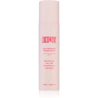 Coco & Eve Daily Radiance Primer SPF 50 gyengéd védő folyadék az élénk bőrért SPF 50 50 ml