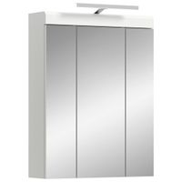 MID.YOU ZRKADLOVÁ SKRINKA, biela s vysokým leskom, 60/79/18 cm