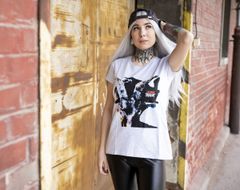 Koszulka metal damskie Slipknot - Iowa Goat Shadow - ROCK OFF - SKTS62LH L