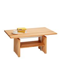 Linea Natura KONFERENČNÝ STOLÍK, farba buka, drevo, kov, 110/65/55-69 cm