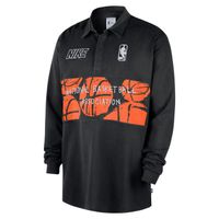 Nike NBA Team 31 Rugby Top Black - Pánske - Tričko Nike - Čierne - HV9254-010 - Veľkosť: XL