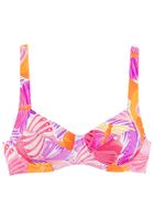 SUNSEEKER Bikini gornji dio  ljubičasta / narančasta / roza / malina