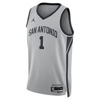 Jordan Dri-FIT NBA San Antonio Spurs 2025/26 Statement Edition Swingman Jersey - Pánske - Dres Jordan - Sivé - HM4882-007 - Veľkosť: 2XL