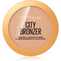 Maybelline City Bronzer bronzer a kontúrovací púder odtieň 200 Medium Cool 8 g