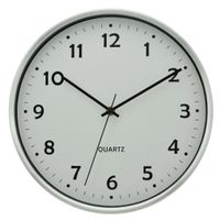 Ambia Home NÁSTENNÉ HODINY, biela, 30 cm