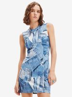 Desigual Denam Kleid Blau