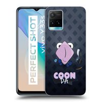 Silikónový prehľadný obal pre Vivo Y33s - COONDA holátko - tmavá