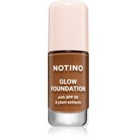 Notino Foundation Glow foundation with SPF 50 & plant extracts Valgustpeegeldav jumestuskreem SPF 50 01 Deep Neutral 30 ml