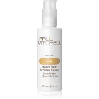Paul Mitchell Curl Quick Slip Styling Cream Stylingcreme für welliges und lockiges Haar 150 ml