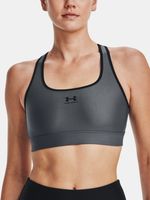 Under Armour HG Armour Mid Padless Sport Büstenhalter Grau