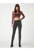 Koton Jeans Slim Fit magas derékú vékony láb - Carmen Jean