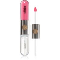 KIKO Milano Unlimited Double Touch langanhaltender flüssiger Lippenstift Farbton 111 Satin Pink Camellia 6 ml