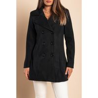 Elegantan Kaput S Gumbima, Crni